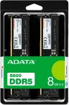 M&auml;lu ADATA DDR5 - 16GB - 5600 - CL - 46 (2x 8 GB) dual kit, RAM (black, AD5U56008G-DT, Premier Tray)