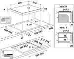 Pliidiplaat Whirlpool Induktsioonplaat WBS2560NEBM matt must