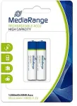 MediaRange Batterie wiederaufl. NiMH-Akkus Micro AAA/HR03 2x