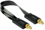 Kabelmeister Koaxial HF Fensterdurchf&uuml;hrung SMA-Bu-Bu 0,2m