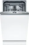 N&otilde;udepesumasin Bosch Dishwasher | SPT4EMX17E | Built-in | Width 45 cm | Number of place settings 10 | Number of programs 6 | Energy efficiency class B | Display | White