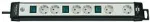 Brennenstuhl Steckdosenleiste Premium-Line 6x Schuko sw/gr
