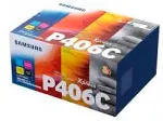 Tooner HP Inc. Toner Samsung CLT-P406C Komplekt CMYK Originaal (SU375A)
