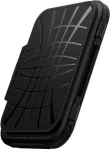 Spigen Magnetkinnitusega kaarditasku Lock Fit (MagFit), must, Qi2/MagSafe &uuml;hilduv,