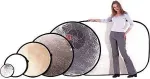 Manfrotto reflektor 75cm, kuldne/valge (LA-3041)