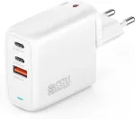 4Smarts Ladeger&auml;t GaN Flex 65W 2 USB-C+1 USB-A, wei&szlig;