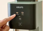 Kohvimasin Krups Coffee Maker | SA401LE0 Crush | Pump pressure 15 bar | Automatic | Black/Green | 1370 W