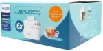 PHILIPS Softening+ Water Filter Catridges 6pcs