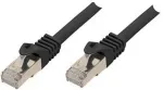 No name Shiverpeaks RJ45 Patchkabel S/FTP, Cat7 LSZH 50m schwarz