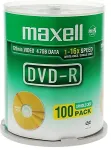 NONAME Toorikud Maxell DVD-R 4.7GB_120min 16x speed, Cakebox 100