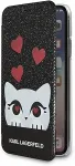 Karl Lagerfeld Karl Lagerfeld KLFLBKPXVDCBK iPhone X/Xs black book Valentine