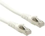 ROLINE - Patch-Kabel - RJ-45 (M) bis RJ-45 (M) - 7.5 m - SFTP - CAT 6a - wei&szlig; (21.15.2866)