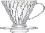 HARIO V60-01 Clear Plastic Drip