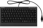 Klaviatuur Keysonic Mini-TAS SoftSkin, PS/2-USB-Combo,BK, ACK-595C+(US)