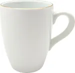 Alumina Kruus , Kuld, portselan, 350 ml, D 8,5 cm, H 10 cm, tk