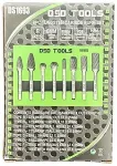 DSDTOOLS 8-osaline volframkarbiidi lihvp&auml;ade komplekt DS1693