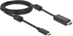 DeLOCK Aktives USB Type-C&trade; zu HDMI Kabel (DP Alt Mode) 4K 60 Hz 2 m