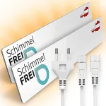 TECHNAXX Mould Prevention Strip Schimmel Dry Set of 2 M1 + M2