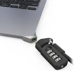 COMPULOCKS LEDGE LOCK ADAPTER MACBOOK AIR 15IN M2-M4+COMB. CBL LOCK SILVER
