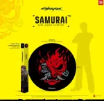 GOODLOOT GLO Cyberpunk 2077 Samurai Rock Legend Floor Mat