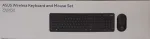 ASUS SALE OUT. CW100 KEYBOARD+MOUSE/BK/UI/104 | SALE OUT. | Asus CW100 | Keyboard and Mouse Set | Wireless | US | Black | DEMO