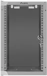 LANBERG RACK CABINET 10" WALL MOUNTED 9U/280X310 (FLAT PACK) WITH GLASS DOOR GREY