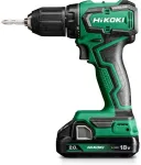 HiKOKI AKU drill-driver. 18V, 55nm, 2x2Ah, BL