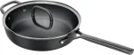 Zwilling Milano Saut&eacute; Pan with Glass Lid 28 cm, Black