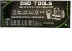 DSDTOOLS 28 TK 1/4", 3/8" JA 1/2" IR TORX P&Auml;&Auml;SUDE KOMPLEKT DS1314