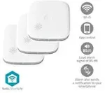 Nedis Smoke Detector SmartLife WIFIDS21WT3 3 pcs