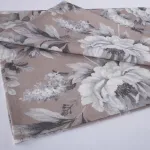 Home4you Linik ZHAO 43x150cm, hallid roosid, 50% pol&uuml;ester, 50% puuvill, kangas 037