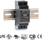 Mean Well MEANWELL - HDR-30-24 - Industrial switching power supply 24V 30W on DIN