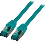 EFB Elektronik EFB RJ45 Patchkabel S/FTP Cat.6A LSZH 0.50m gr&uuml;n
