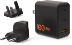 No name Urban Armor Gear 9B443811V4040 mobile device charger Headphones, Smartphone, Universal, Tablet, Laptop Black, Orange AC Fast charging Indoor
