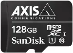 Axis Surveillance - Flash-Speicherkarte (microSDXC-an-SD-Adapter inbegriffen) - 128GB - UHS-I U1 / Class10 - microSDXC UHS-I - Schwarz - f&uuml;r AXIS M3058, M5065, P1447, P1448, P3374, P3375, P3904, Q1645, Q1647, Q3515, Q6124, Q8742 (01491-001)