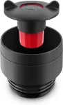 Emsa TRAVEL MUG Waves Grande Thermobecher (schwarz/edelstahl, 0,5 Liter)