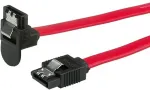 ROLINE Int. SATA 6.0 Gbit/s HDD-Kabel mit Schnappverschluss, gewinkelt, 1 m