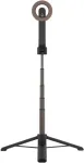 No name Fixed | Selfie stick with tripod | MagSnap | Bluetooth | Black | 72 cm | Aluminum alloy, ABS, PC | 170 g