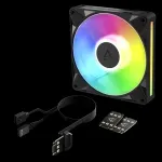 Arctic BioniX P14 A-RGB 1-pack Sort 140 mm