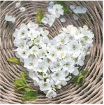 Herlitz Salvr&auml;tik 33x33/20, Flower Heart