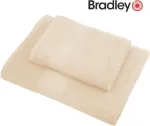 Bradley froteer&auml;tik, 70 x 140 cm, v&auml;rvimata puuvill, 3tk