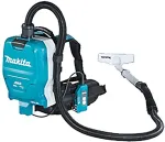 Tolmuimeja MAKITA cordless backpack vacuum cleaner DVC265ZXU, Canister&nbsp;(blue / black, without battery and charger)