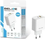 Beline Charger 45W USB-A USB-C GaN PD white