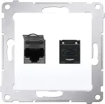 No name Kontakt-Simon D62.01/11 socket-outlet White