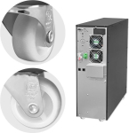 UPS QOLTEC Uninterruptible Power Supply () | 10kVA | 10000W | Power Factor 1.0 | LCD | EPO | USB | Online