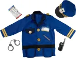 MELISSA & DOUG Spin Master - Police Costume, Role Play