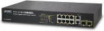 PLANET FGSD-1008HPS - Switch - Smart - 8 x 10/100 (PoE+) + 2 x Kombi-Gigabit-SFP - Desktop - PoE+ (FGSD-1008HPS)