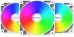 MONTECH Fan GF120 PWM ARGB, 3 pcs - 120mm, white