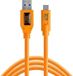 Tether Tools USB 3.0 to USB-C 4.60m orange