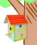 Simba-Dickie Eichhorn Outdoor, Birdhouse - 100004581